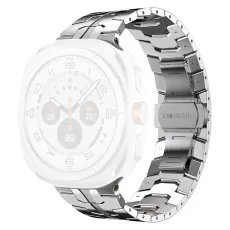  Galaxy Watch Ultra (2025) / 47 mm Armband Metall Silver - Teknikhallen.se