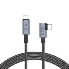 Tech-Protect Tech-Protect 1.5 m 240W PD 8K USB-C/USB-C Kabel UltraBoost Gr&aring; - Teknikhallen.se