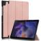  Samsung Galaxy Tab A8 10.5 (2021) Fodral Premium Tri-Fold Roséguld - Teknikhallen.se