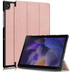  Samsung Galaxy Tab A8 10.5 (2021) Fodral Premium Tri-Fold Ros&eacute;guld - Teknikhallen.se