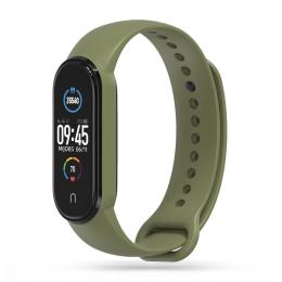 Tech-Protect Tech-Protect Xiaomi Mi Smart Band 5 / 6 / 7 Armband Iconband Army Green - Teknikhallen.se