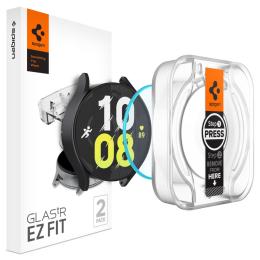 Spigen Spigen Galaxy Watch 6 44 mm 2-PACK "Ez Fit" Glas.tR Skärmskydd - Teknikhallen.se