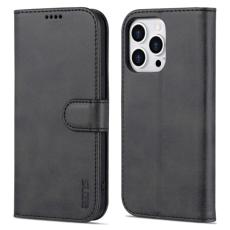 AZNS AZNS iPhone 14 Pro Fodral L&auml;der Svart - Teknikhallen.se