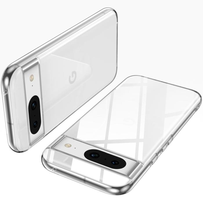 Bild 2,  Google Pixel 8A TPU Skal Transparent - Teknikhallen.se