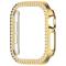  Apple Watch 10 42 mm Skal Rhinestone Guld - Teknikhallen.se