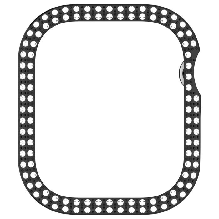 Bild 4,  Apple Watch 10 42 mm Skal Rhinestone Svart - Teknikhallen.se