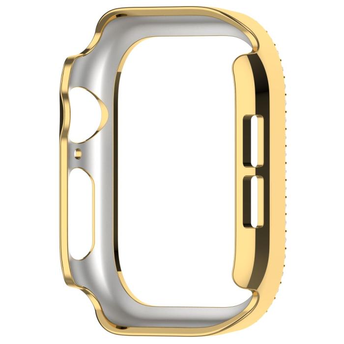 Bild 3,  Apple Watch 10 42 mm Skal Rhinestone Guld - Teknikhallen.se