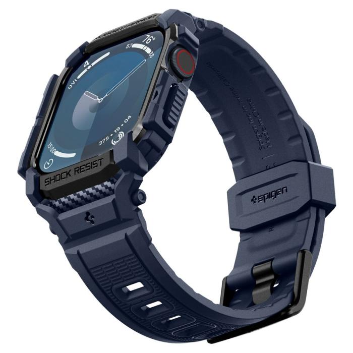 Bild 6, Spigen Spigen Apple Watch 11/10 46 mm Skal Rugged Armor 'Pro' - Teknikhallen.se