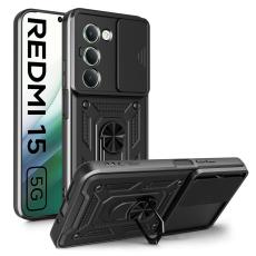 Tech-Protect Tech-Protect Xiaomi Redmi 15 5G/4G Skal CamShield Svart - Teknikhallen.se