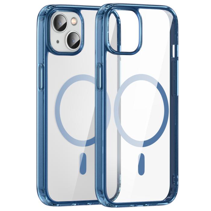 Bild 2, ColorPop ColorPop iPhone 14 Plus Skal CH MagSafe Transparent/Mörk Blå - Teknikhallen.se