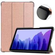  Samsung Galaxy Tab A7 10.4 Fodral Shockproof Tri-Fold Ros&eacute;guld - Teknikhallen.se
