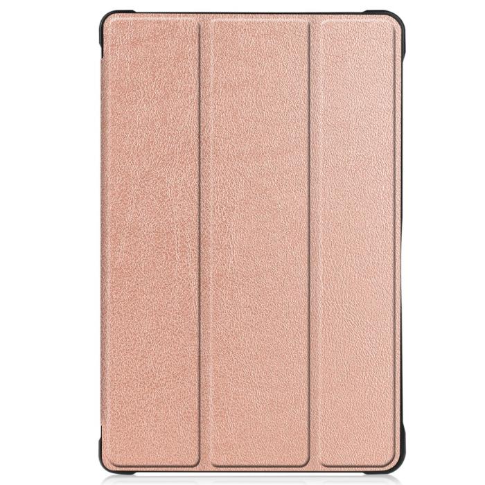 Bild 3,  Samsung Galaxy Tab A7 10.4 Fodral Shockproof Tri-Fold Roséguld - Teknikhallen.se