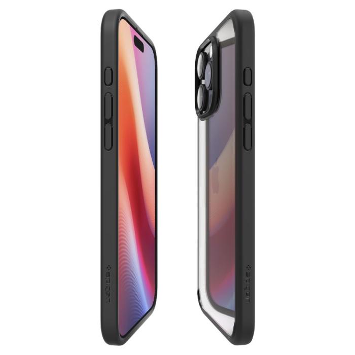 Bild 6, Spigen Spigen iPhone 16 Pro Max Skal Ultra Hybrid Matt Svart - Teknikhallen.se