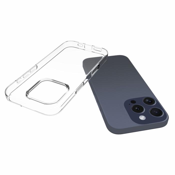 Bild 3,  iPhone 16 Pro Skal TPU Transparent - Teknikhallen.se