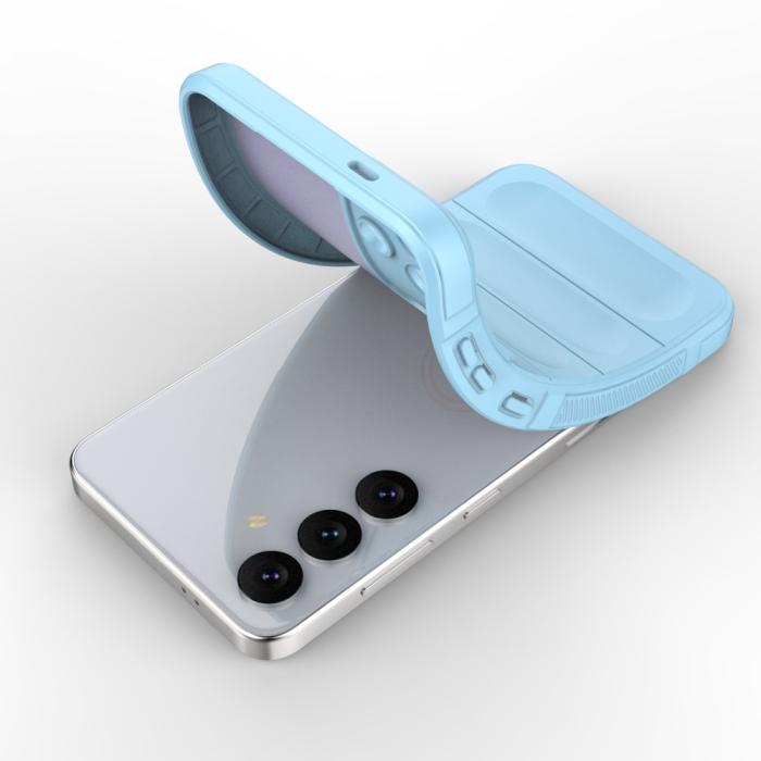 Bild 4,  Samsung Galaxy S24 Plus Skal Magic Shield TPU Ljus Blå - Teknikhallen.se
