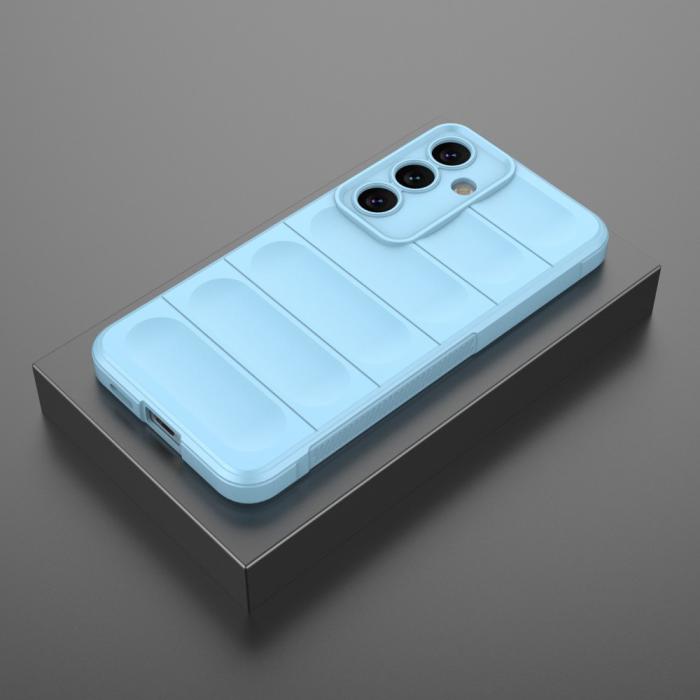 Bild 5,  Samsung Galaxy S24 Plus Skal Magic Shield TPU Ljus Blå - Teknikhallen.se