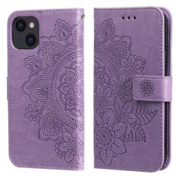  iPhone 14 Fodral Mandala Blomma Lila - Teknikhallen.se