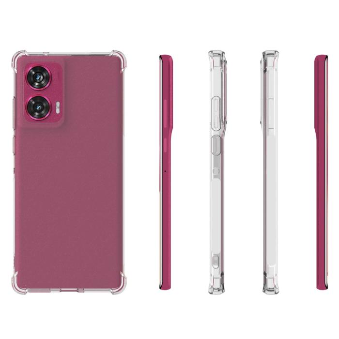 Bild 4,  Motorola Edge 50 Fusion 5G TPU Skal Transparent - Teknikhallen.se