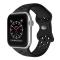 ColorPop Sportarmband Dual-Color Apple Watch 41/40/38 mm (M/L) Svart - Teknikhallen.se