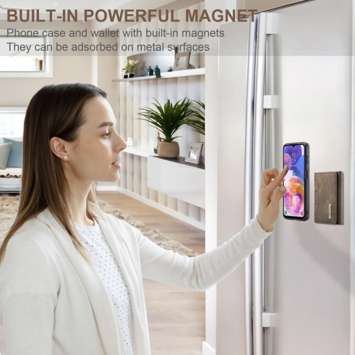Bild 5, DG.MING DG.MING Galaxy A23 5G Skal 2in1 Magnetisk Avtagbart Kortfack - Teknikhallen.se