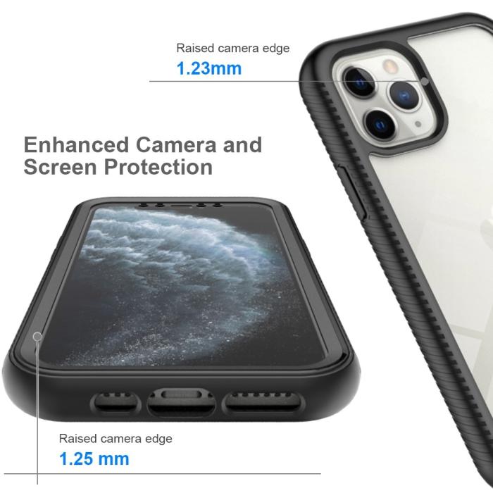 Bild 4,  iPhone 11 Pro Skal 360 Hybrid Defense Svart - Teknikhallen.se