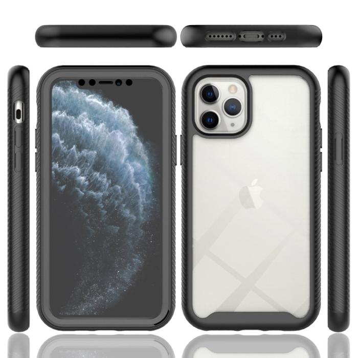 Bild 5,  iPhone 11 Pro Skal 360 Hybrid Defense Svart - Teknikhallen.se
