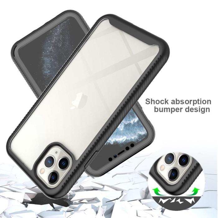 Bild 4,  iPhone 11 Pro Max Skal 360 Hybrid Defense Svart - Teknikhallen.se