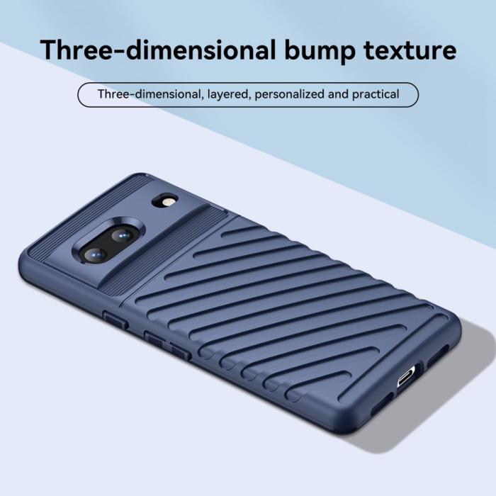 Bild 2,  Google Pixel 7 Skal Twill Textur Blå - Teknikhallen.se