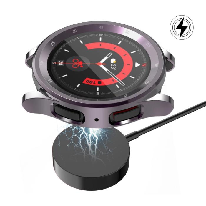 Bild 4,  Samsung Galaxy Watch 5 Pro 45mm Skal Heltäckande Transparent - Teknikhallen.se