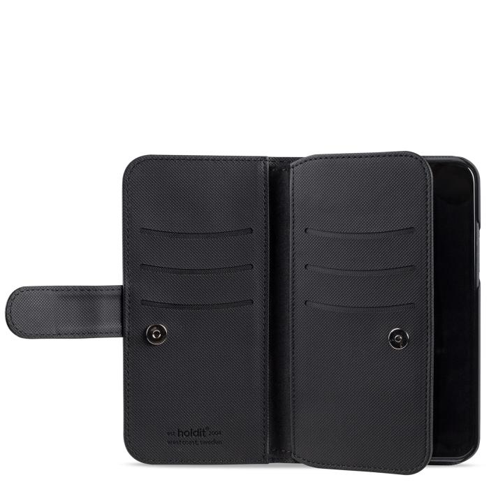 Bild 4, holdit holdit iPhone 12 / 12 Pro - Flerfack 2in1 Magnet Fodral / Skal - Svart - Teknikhallen.se