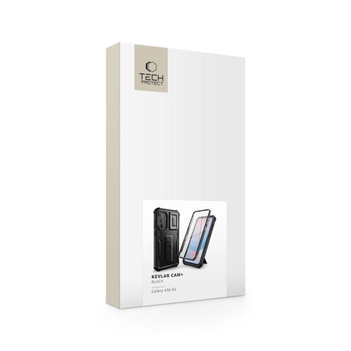Bild 6, Tech-Protect Tech-Protect Samsung Galaxy A56 5G Skal Kevlar Cam+ Svart - Teknikhallen.se
