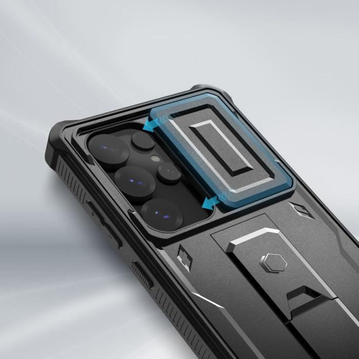 Bild 2, Tech-Protect Tech-Protect Samsung Galaxy S25 Ultra Skal Kevlar Cam+ Svart - Teknikhallen.se