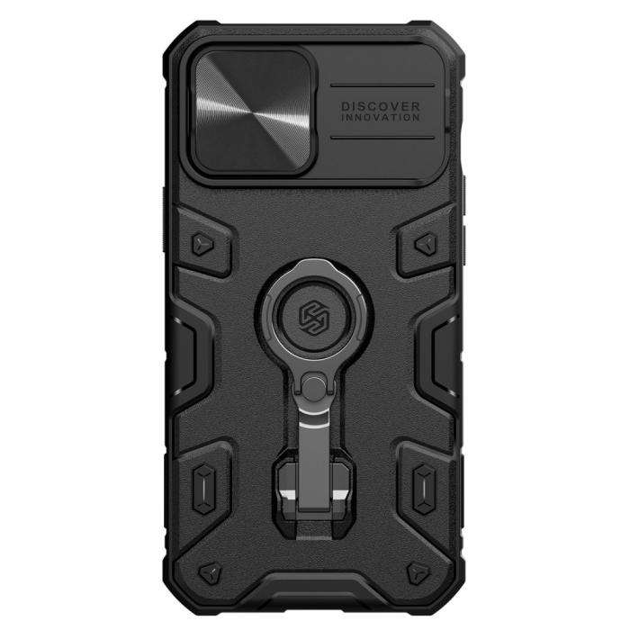 Bild 2, NILLKIN NILLKIN iPhone 13 Pro Max Skal CamShield Armor Pro Svart - Teknikhallen.se