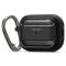 Spigen Spigen AirPods Pro 1/2 Fodral Rugged Armor Matt Svart - Teknikhallen.se