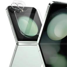 IMAK IMAK Galaxy Z Flip 6 Sk&auml;rmskydd Inkl.Linsskydd H&auml;rdat Glas - Teknikhallen.se