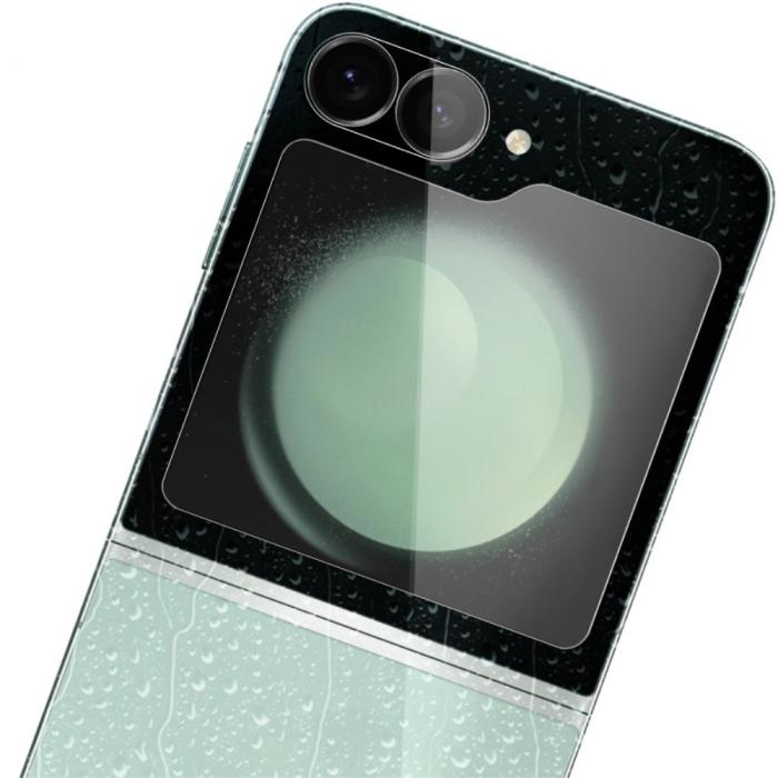 Bild 6, IMAK IMAK Galaxy Z Flip 6 Skärmskydd Inkl.Linsskydd Härdat Glas - Teknikhallen.se