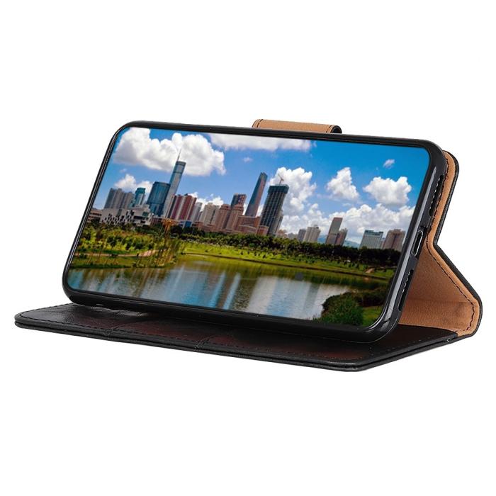 Bild 2,  OnePlus Nord 2T 5G Fodral Split Läder Svart - Teknikhallen.se