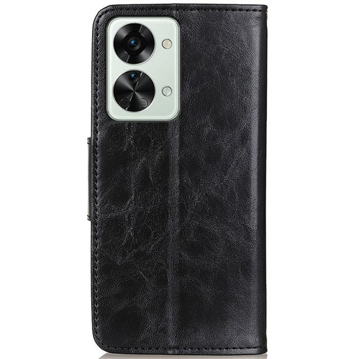 Bild 6,  OnePlus Nord 2T 5G Fodral Split Läder Svart - Teknikhallen.se