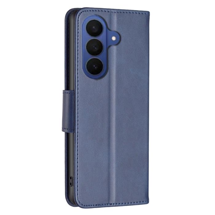 Bild 3,  Samsung Galaxy S26 Fodral Läder Blå - Teknikhallen.se