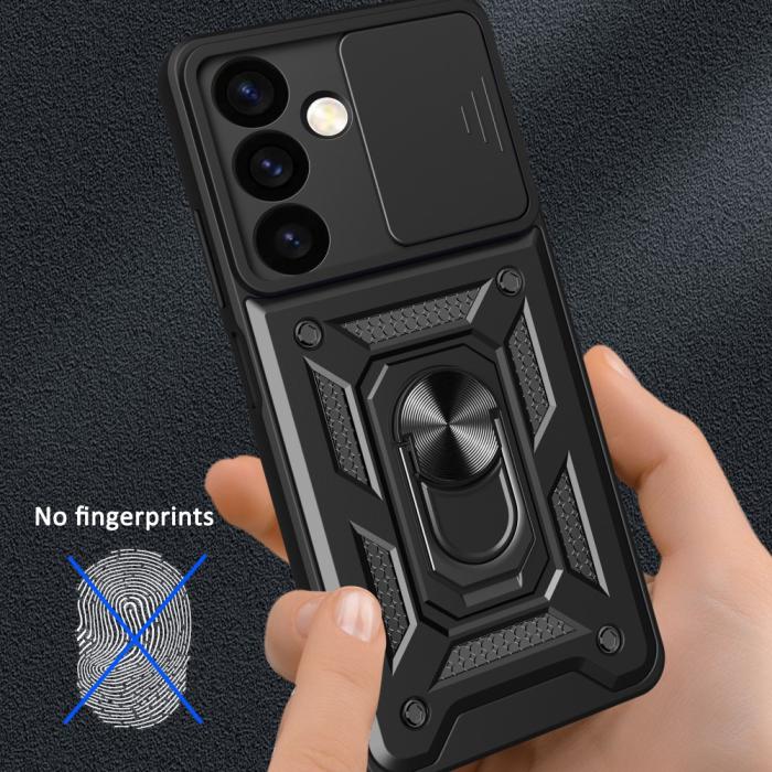 Bild 6,  Samsung Galaxy S24 Skal Ring Hybrid Svart - Teknikhallen.se