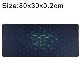  800 x 300 mm Musmatta/Skrivbordsmatta Green Honeycomb - Teknikhallen.se