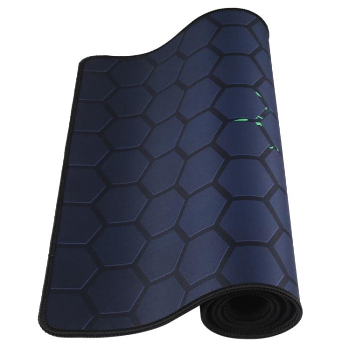 Bild 3,  800 x 300 mm Musmatta/Skrivbordsmatta Green Honeycomb - Teknikhallen.se