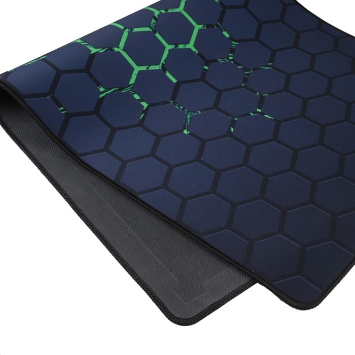 Bild 4,  800 x 300 mm Musmatta/Skrivbordsmatta Green Honeycomb - Teknikhallen.se