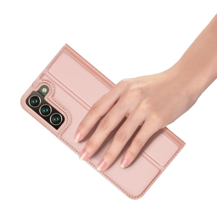 Bild 6, DUX DUCIS DUX DUCIS Samsung Galaxy S22 Plus Fodral Skin Pro Roséguld - Teknikhallen.se