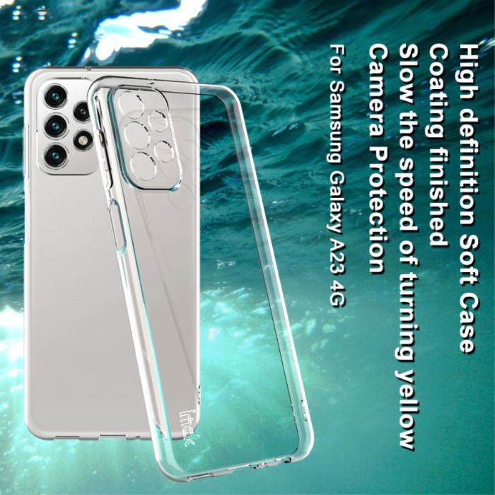 Bild 2, IMAK IMAK Samsung Galaxy A23 5G Skal TPU Transparent - Teknikhallen.se