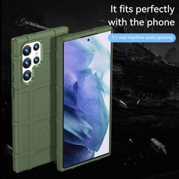 Bild 2,  Samsung Galaxy S23 Ultra Skal Robust Grön - Teknikhallen.se