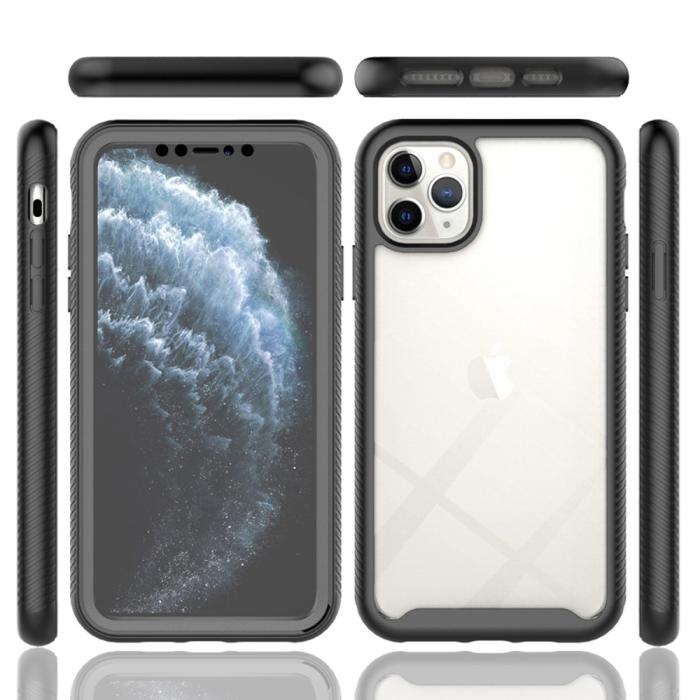 Bild 6,  iPhone 11 Pro Max Skal 360 Hybrid Defense Svart - Teknikhallen.se