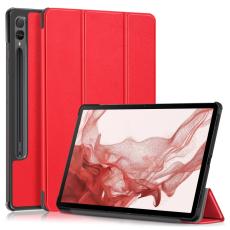  Samsung Galaxy Tab S9 Fodral Tri-Fold R&ouml;d - Teknikhallen.se