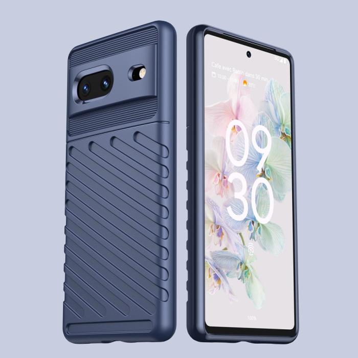 Bild 6,  Google Pixel 7 Skal Twill Textur Blå - Teknikhallen.se