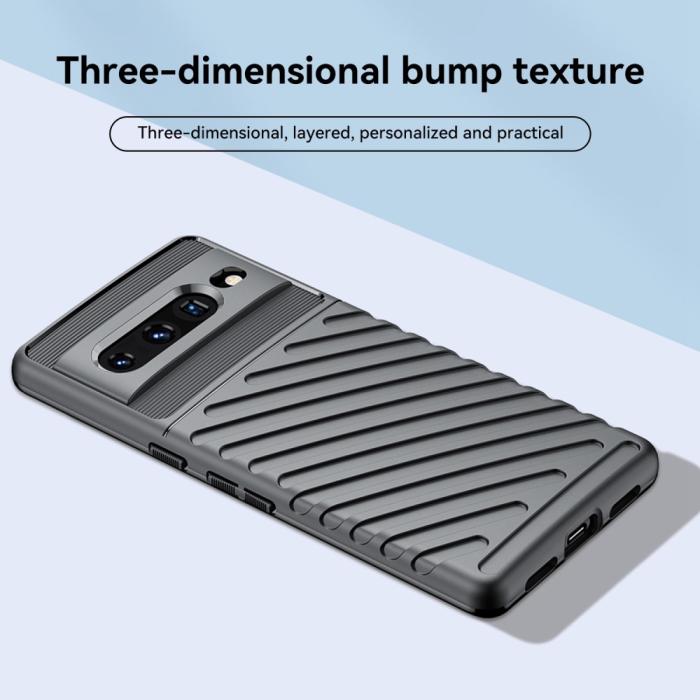 Bild 2,  Google Pixel 7 Pro Skal Twill Textur Svart - Teknikhallen.se